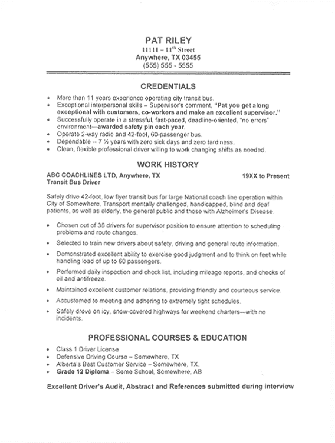 resumes examples. Resume Sample